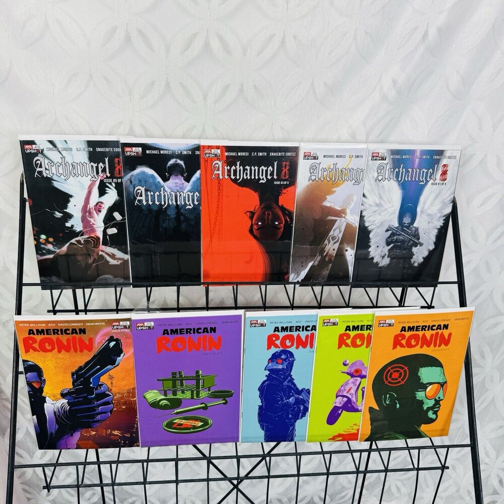 American Ronin 1-5 & Archangel‎ 1-5 Lot 2021 AWA Upshot Comic Book